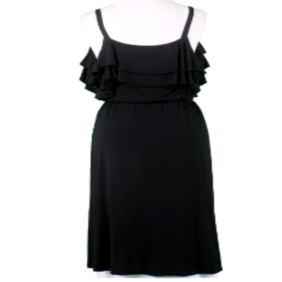Easy Summer On//Off Cold Shoulder Strap Dress - Picture 4 of 6